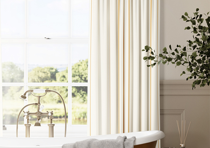 The British Stripe Co. Victoria, Blackpool No.1 - Made to Measure Curtains - Image 5